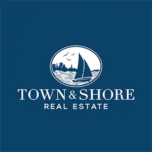 Town & Shore Real Estate Logo